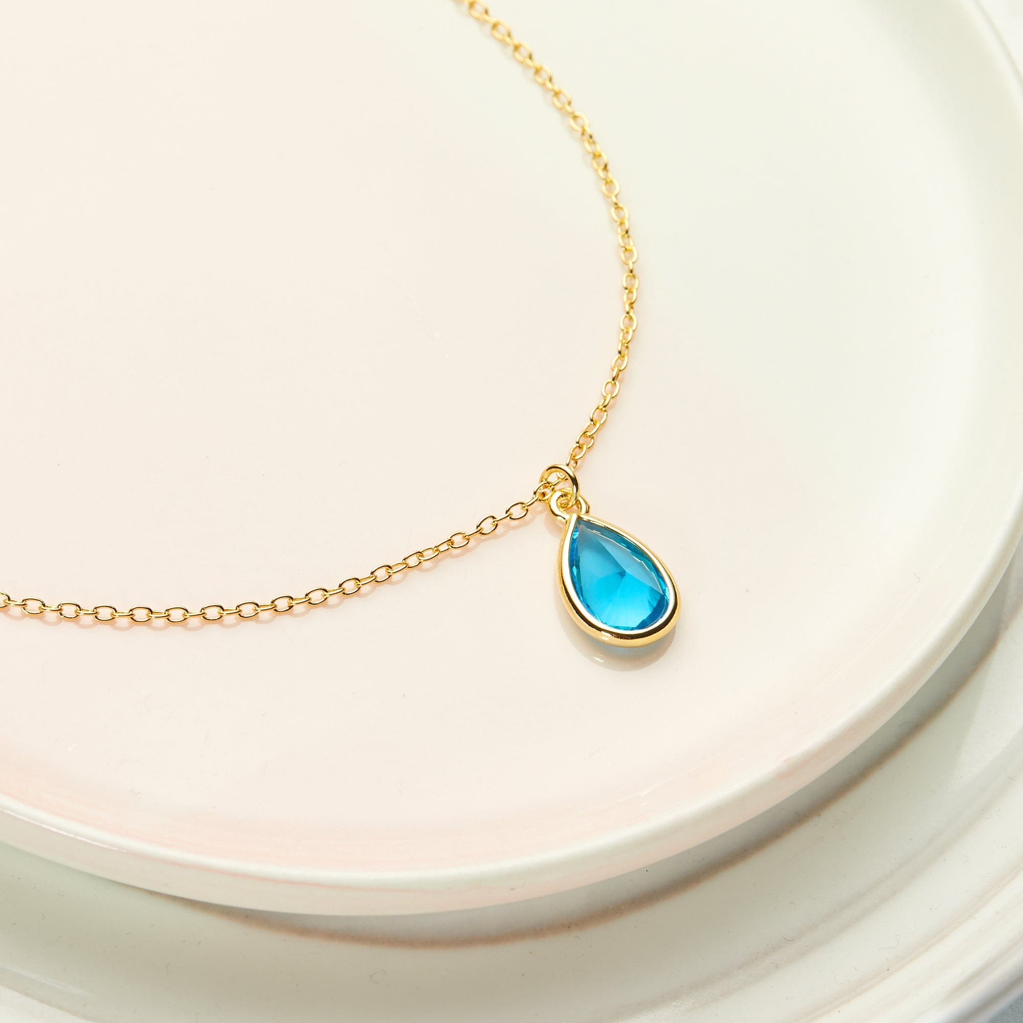 Birthday Birthstone Necklace, Multiple Styles Necklace