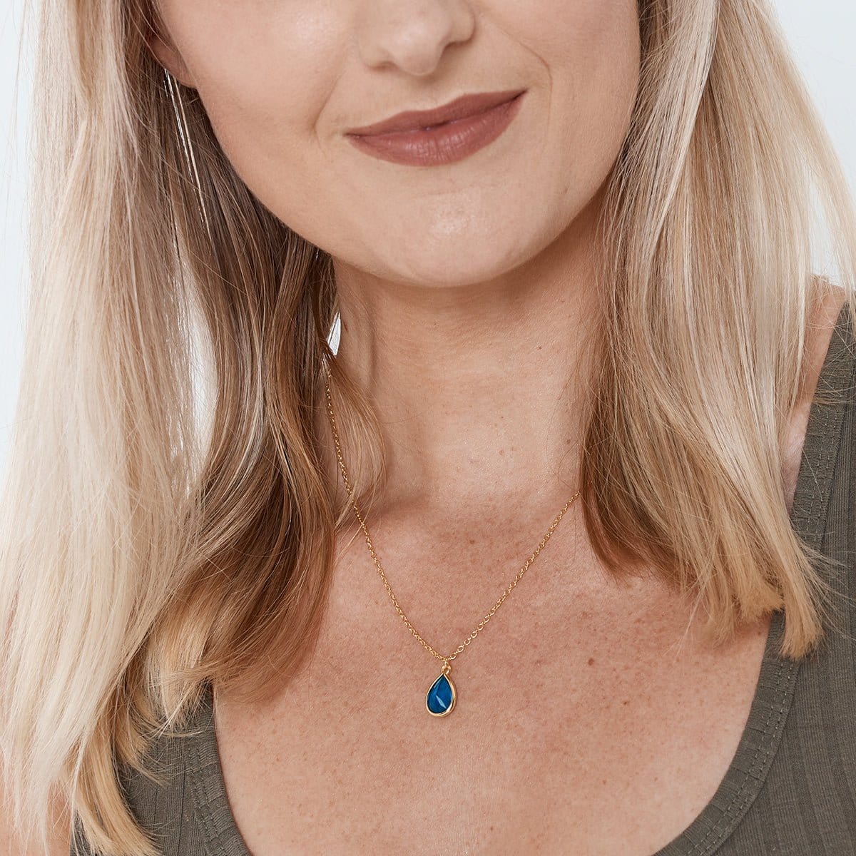 Birthday Birthstone Necklace, Multiple Styles Necklace
