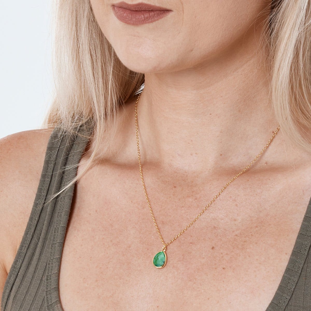 Birthday Birthstone Necklace, Multiple Styles Necklace