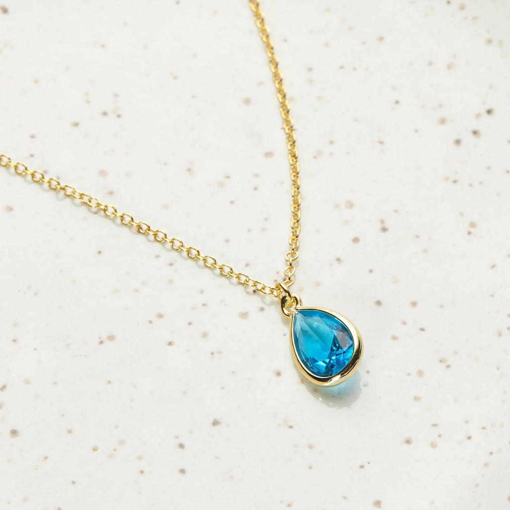 Birthday Birthstone Necklace, Multiple Styles Necklace