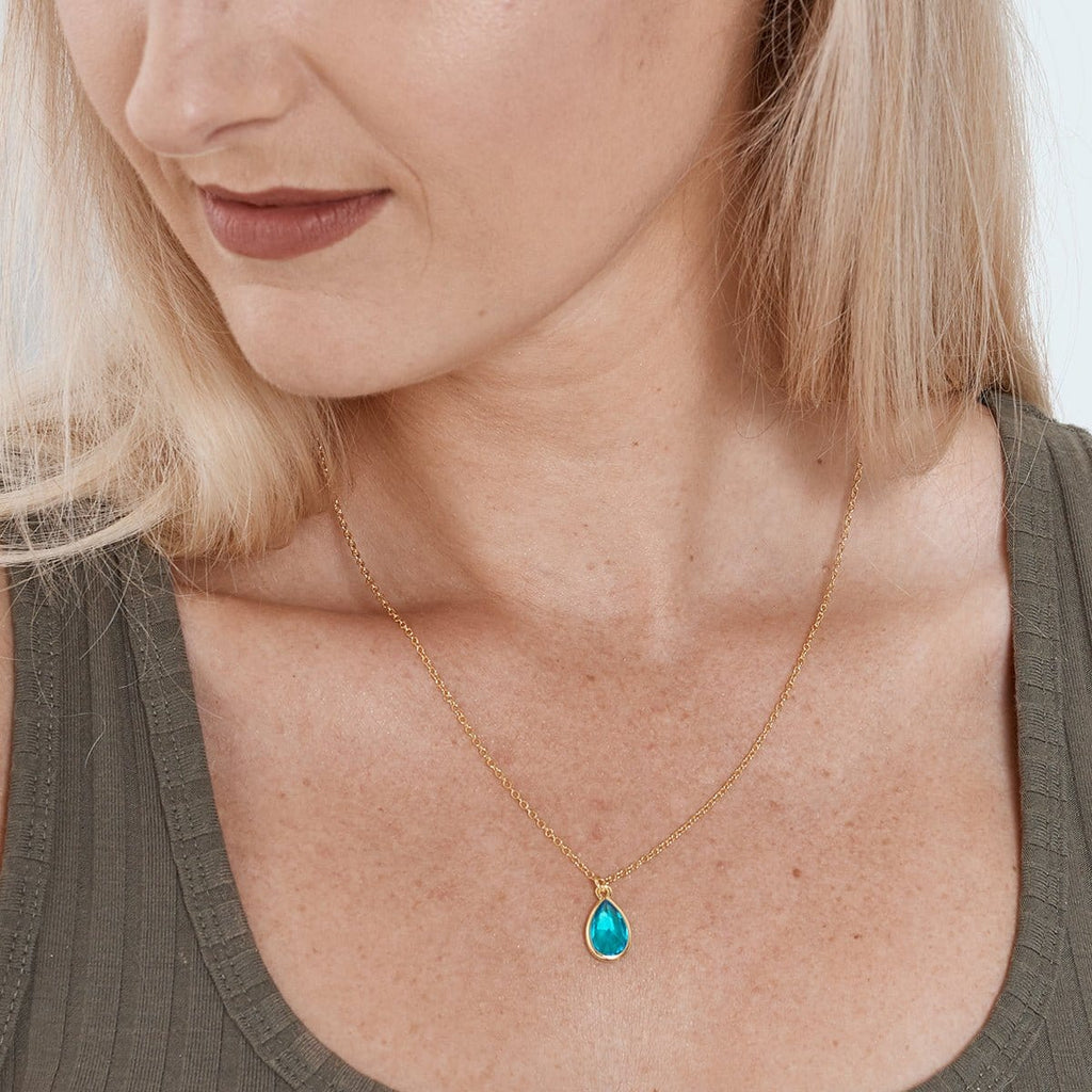 Birthday Birthstone Necklace, Multiple Styles Necklace