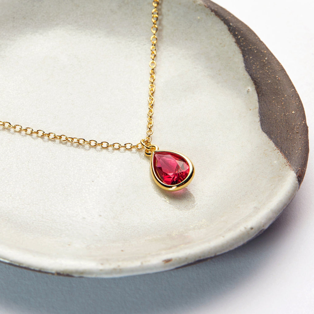 Birthday Birthstone Necklace, Multiple Styles Necklace
