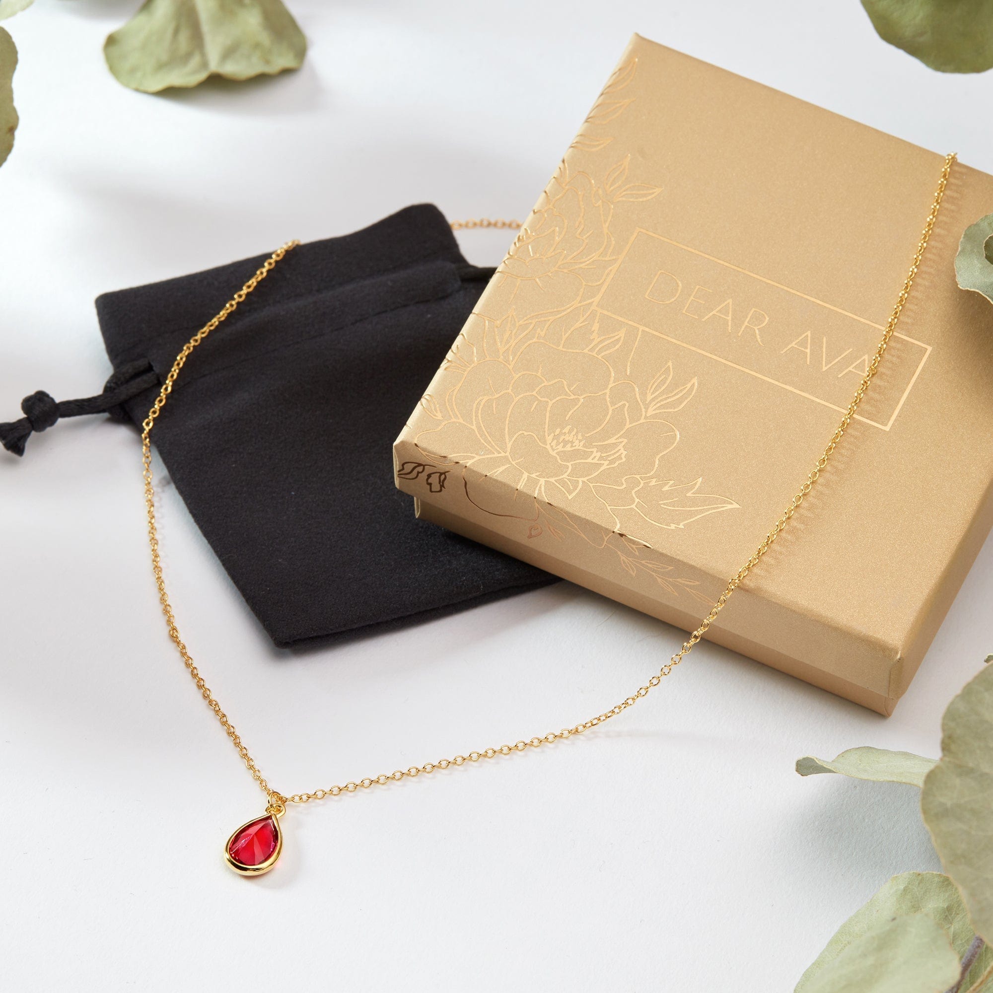 Birthday Birthstone Necklace, Multiple Styles Necklace